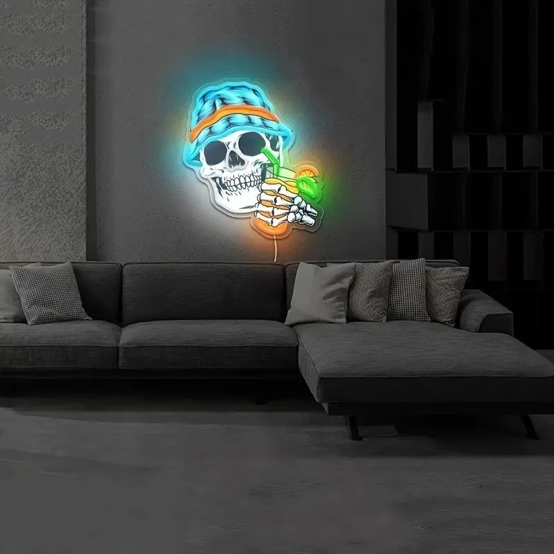 UV Painting LED Neon Sign For Holiday Decoration